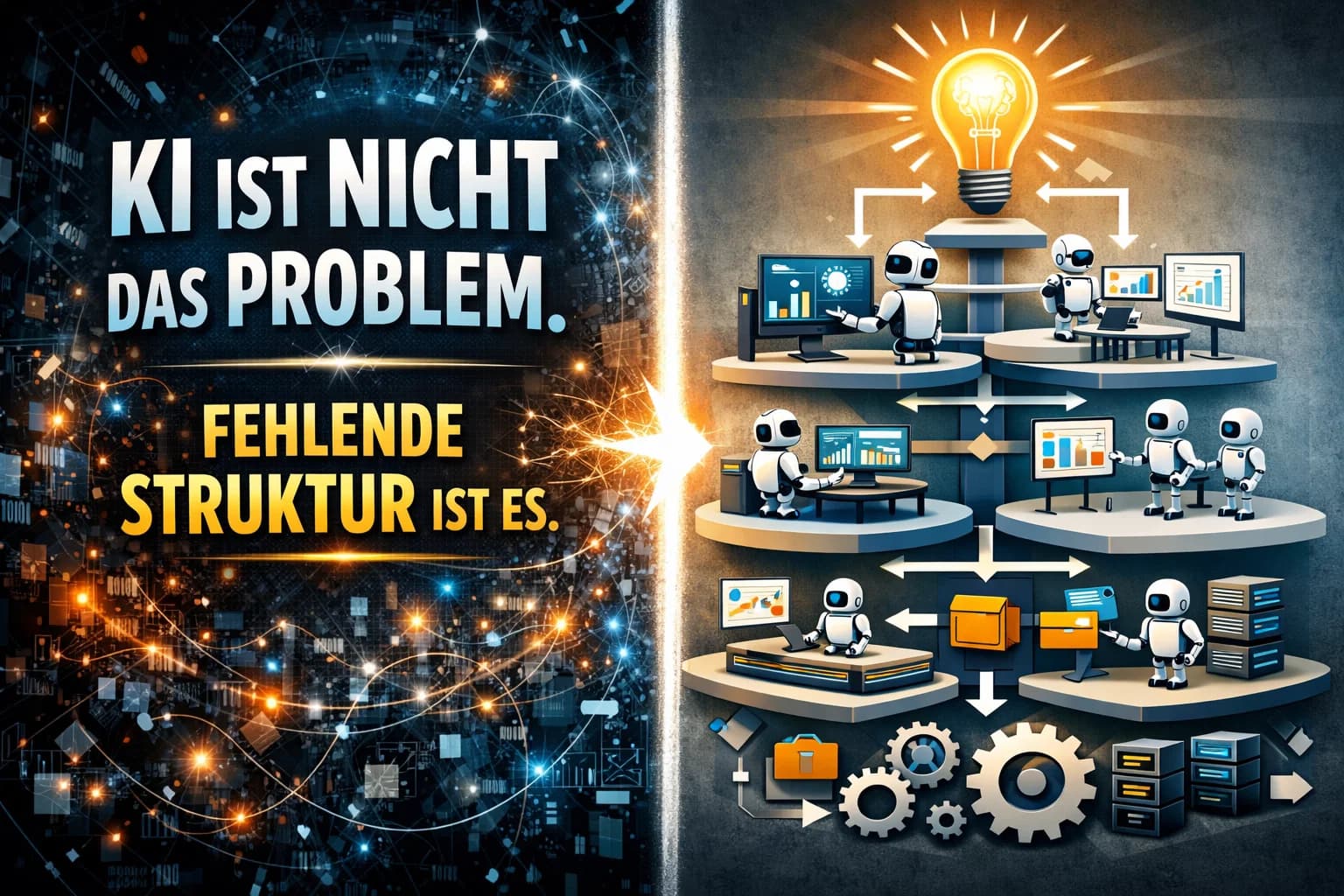 KI ist nicht das Problem. Fehlende Struktur ist es.