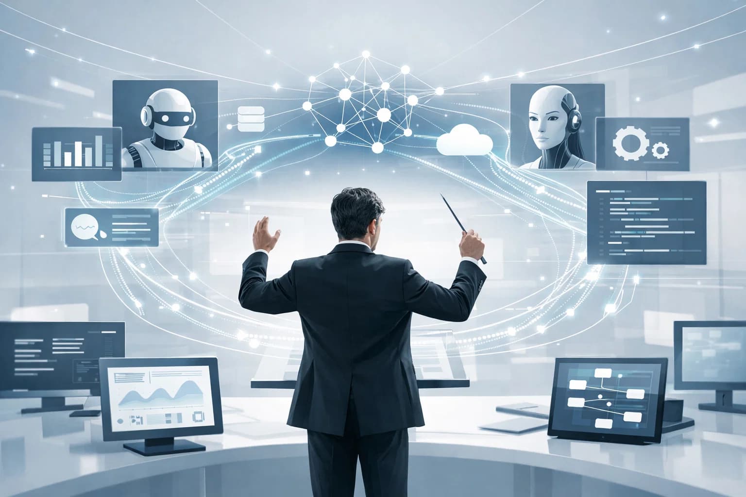 The Orchestration Layer: Warum Koordination zur wichtigsten Ebene moderner Arbeit wird